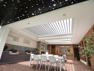 Creative Outddors Louvre Roof Pavilion in Unley