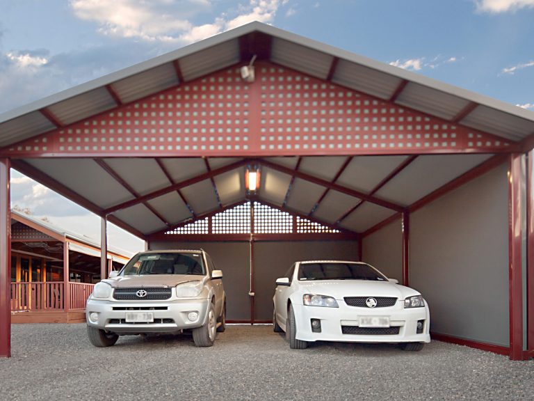 Creative Outdoors Colorbond Double Carport