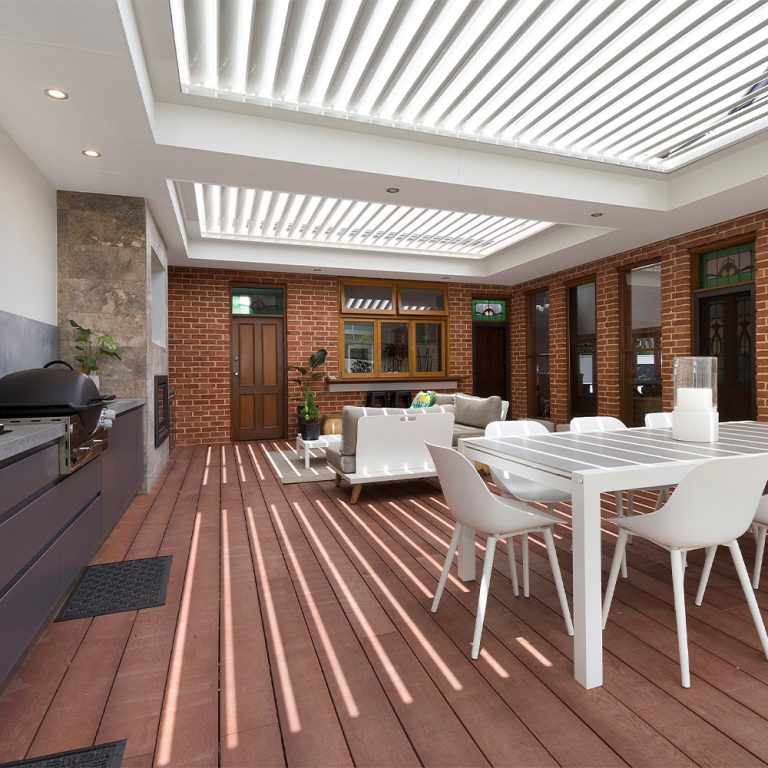 Creative Outdoors Millboard Decking in Enhanced Grain Jarrah in Unley