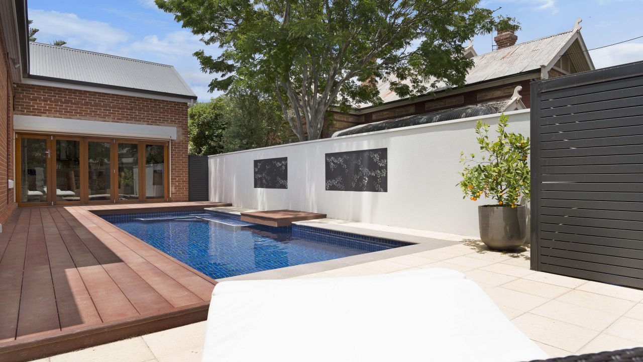 Creative Outdoors Millboard Decking in Enhanced Grain Jarrah in Unley