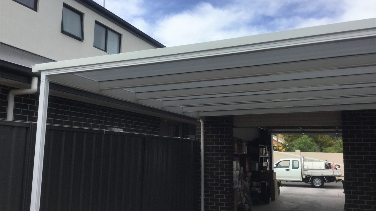 Carport-Insulated-Roof-with-Rendered-Facade