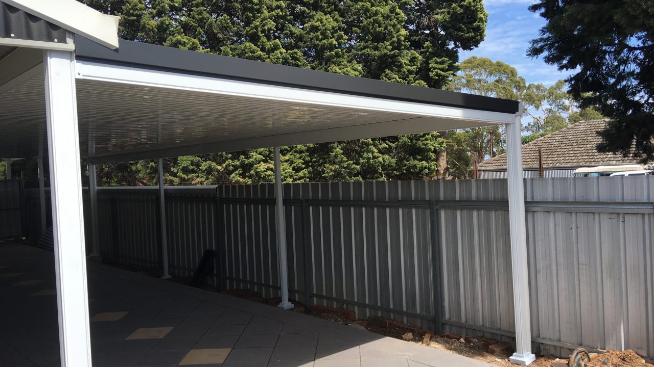 Carport-Insulated-Roof-with-Rendered-Facade