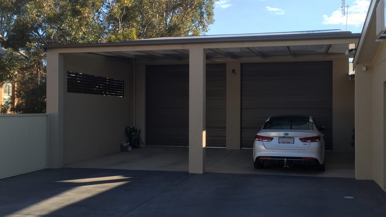 Carport-Insulated-Roof-with-Rendered-Facade