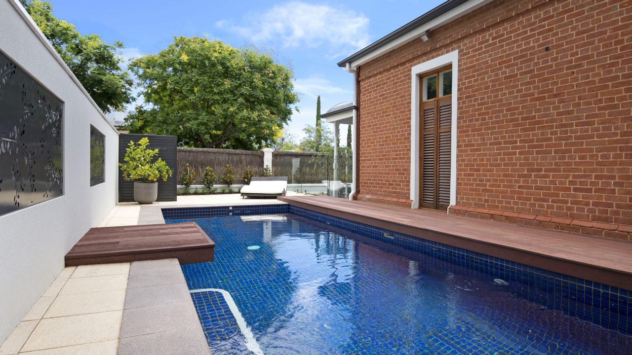 Creative Outdoors Millboard Decking in Enhanced Grain Jarrah in Unley