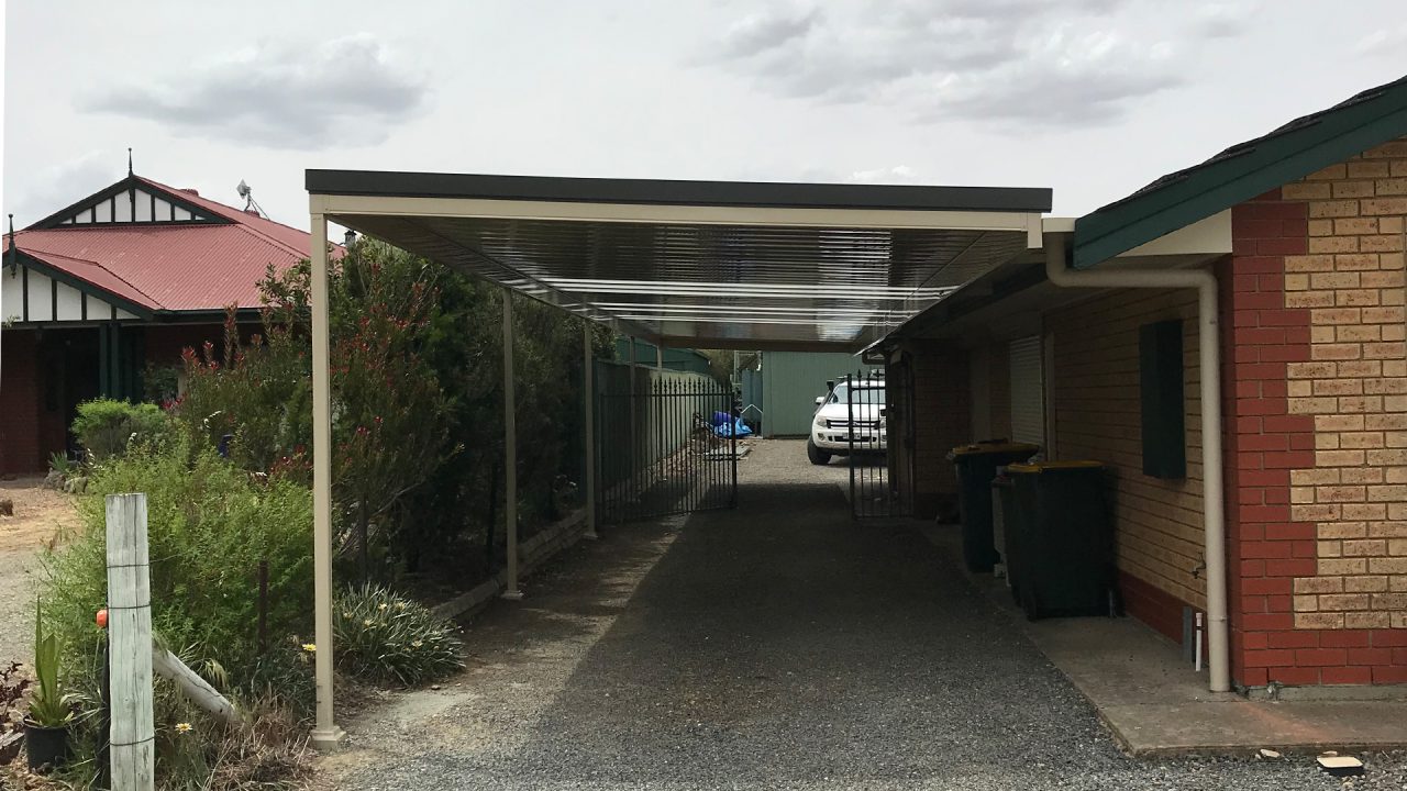 Carport-Insulated-Roof-with-Rendered-Facade